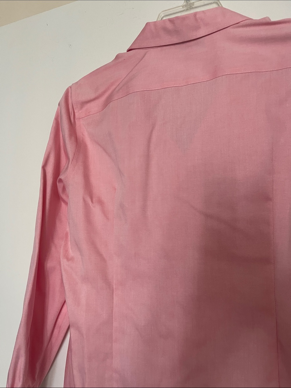 Jones New York women’s Light Pink Long-Sleeve Dress Shirt - Picture 7 of 7
